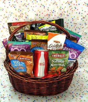 Sensational Basket of 100 Calorie Snacks ($25-$75)