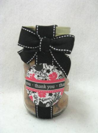 Nam's Bits Chocolate Chip Cookie-Thank You-Small Jar ($8.00)