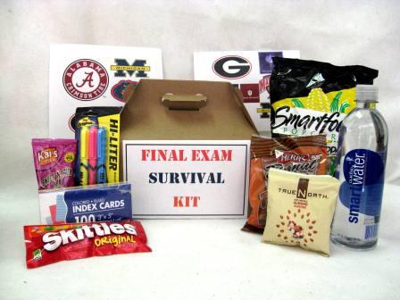 Sensational Final Exams Survival Kit ($28-$40)