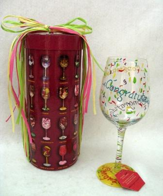 Sensational Lolita Congratulations Glass ($25)