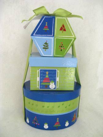 Musical Shapes Gourmet Gift Tower--NEW FOR 2009!! ($20)