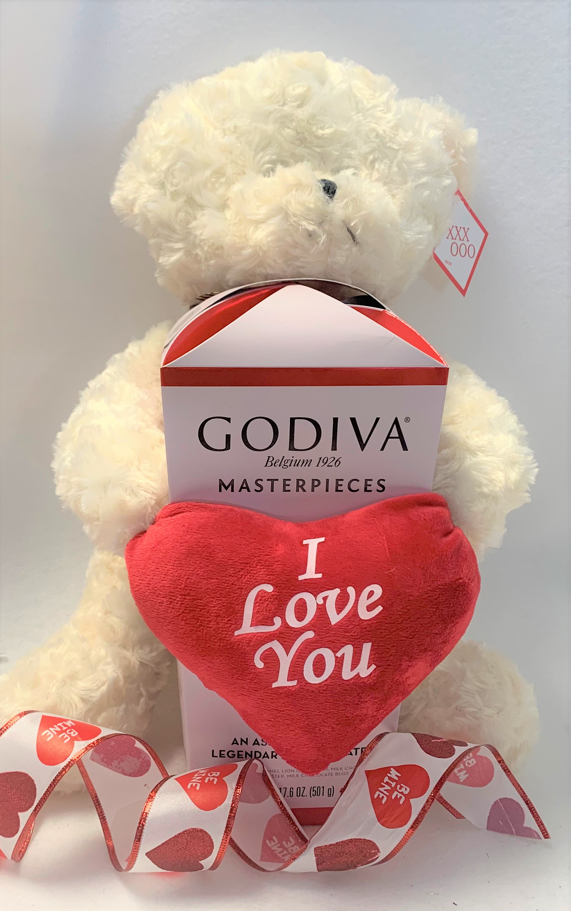 godiva valentines bear